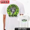 Gas Monkeys Garage Piston Cotton Men's T-shirts Duplex Print Shirts Cool Summer Tees Top Y2k Clothes Graphic Gasmonkey Tshirt