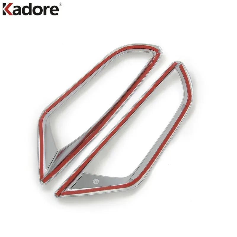 For Mazda CX-3 CX3 2015-    2024 Chrome Rear Fog Light Lamp Cover Trim Tail Foglight Bezel Trims Car Accessories