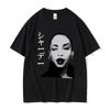 T-shirt Grafica Stampata Anni '90 Uomo Donna Hip Hop Vintage Manica Corta T-shirt Cotone Oversize Streetwear Casual Estiva Unisex Top Largo