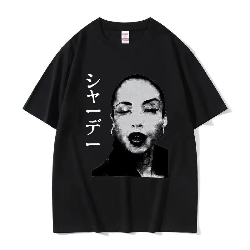 T-shirt Grafica Stampata Anni '90 Uomo Donna Hip Hop Vintage Manica Corta T-shirt Cotone Oversize Streetwear Casual Estiva Unisex Top Largo
