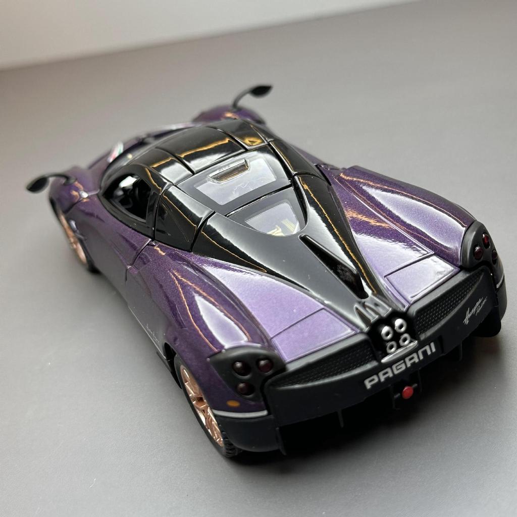 1/32 Scale Pagani Huayra Dinastia Supercar Alloy Diecast Model Car Computer Desktop Ornament High Simulation Model Gift for Friend