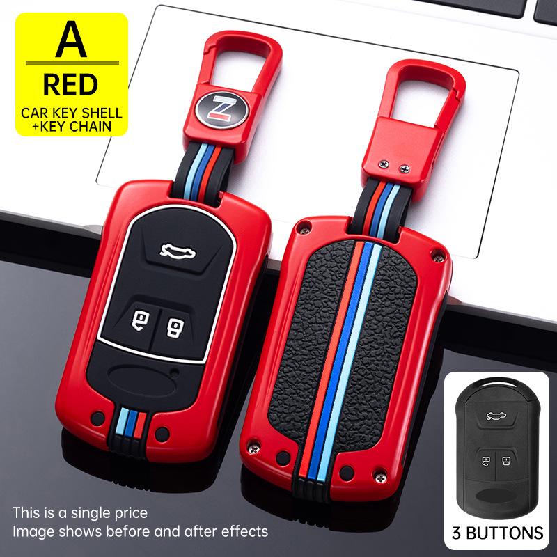 Chery Car Key Cover for Arrizo 5, Tiggo 7, Tiggo 3, Arrizo GX, and Arrizo 5plus - Unisex Shell Buckle Bag