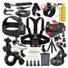 SMALY Action Camera Accessory Set Compatible with GoPro Hero 5 and (26 pieces) - 11, 10, 9, 8, 7, 6, Max, SJCAM, Insta360, Fusion, DJI, more.