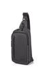 Samsonite Red Body Made In by Sling with Slip Pocket and Back Zipper One Size Bag, Korea/Designed CANISS, 2-Way Bag, Lightweight, Pocket, Black,