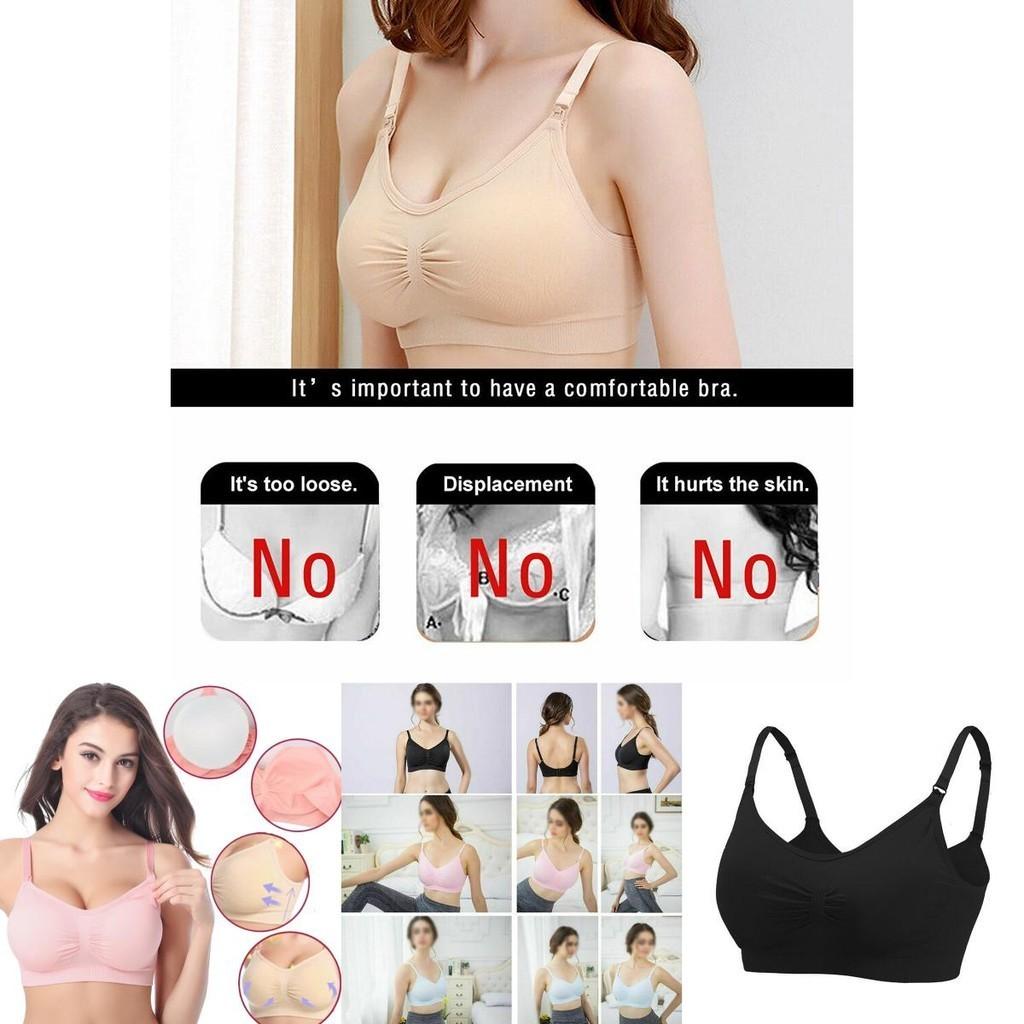 Nahtloser Still-BH für Schwangere, ultra-glatt und weich, ohne Bügel, Still-Dessous für Komfort