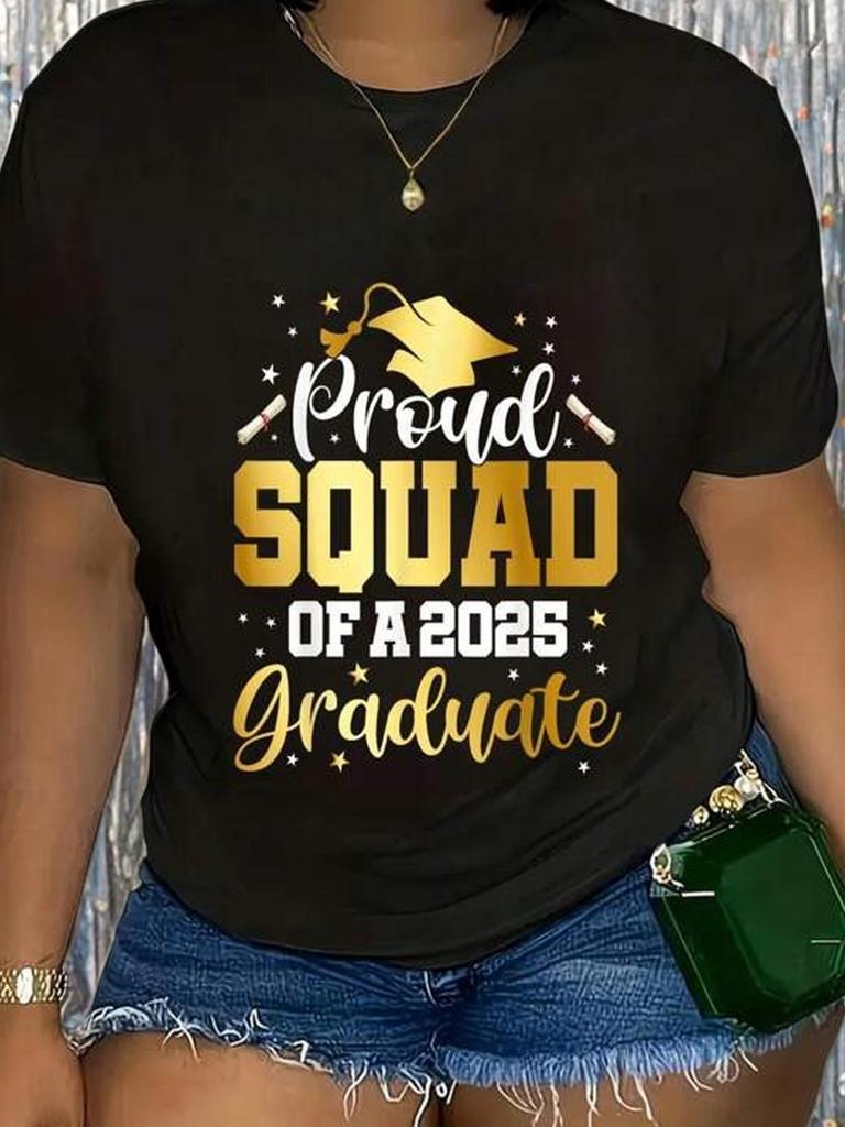 Proud Squad of 2025 Graduate T-shirt