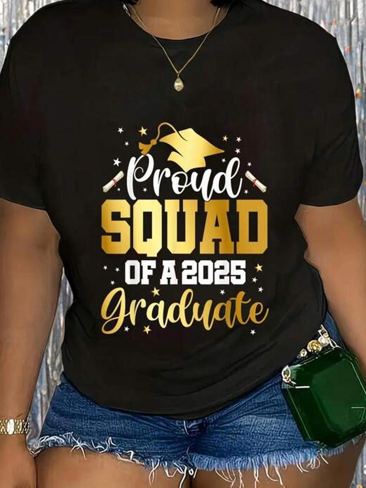 Proud Squad of a 2025 Graduate T-shirt XL