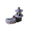 Mini Landscape Lighthouse Ancient Well Mini Tower Chinese Small Ornaments Retro Resin Home Decoration Small Ornaments
