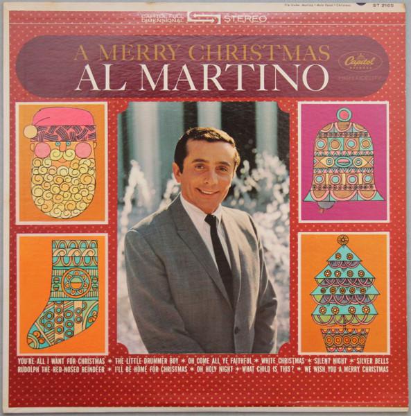 

LP Record AL MARTINO - A Merry Christmas ST2165 Capitol Records 1964 UK Pop Used