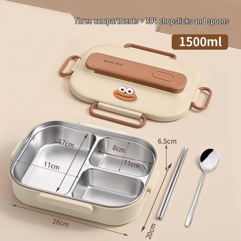 ZISIZ 304 Stainless Steel Insulated Lunch Box