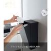 Yamazaki Two-Way Plastic Bag Holder Black, Tower Series 5438