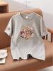 2026 Summer Unisex Pure Cotton Short Sleeve T-shirt with Chinese Style Print