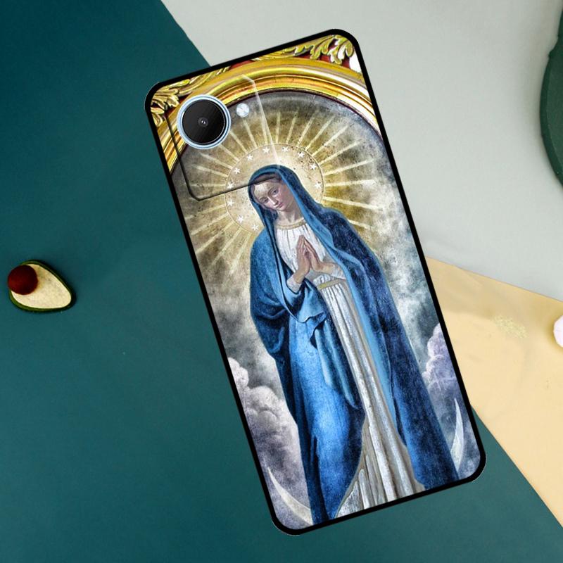 

Holy Mother Virgin Mary Christian For Realme C67 C53 C55 C75 C71 C61 C33 C63 C51 C65 11 12 13 14 15 Pro Plus GT6 GT7 Pro Case Realme GT6