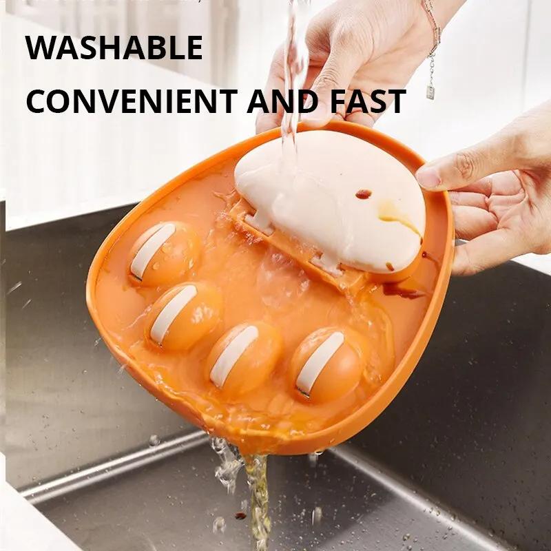 Multifunctionality Cat Claw Spoon Shelf Pot Cover Rack Kitchen Spatula Spoon Shelf Cover Filter Mat Support Container