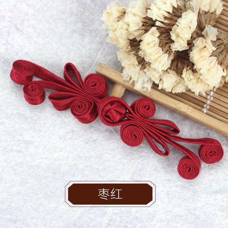 5 Pairs Retro Handmade Chinese Closure Buttons Knot Fastener for Sewing Cheongsam Tang Suit DIY Button Decorative Accessories