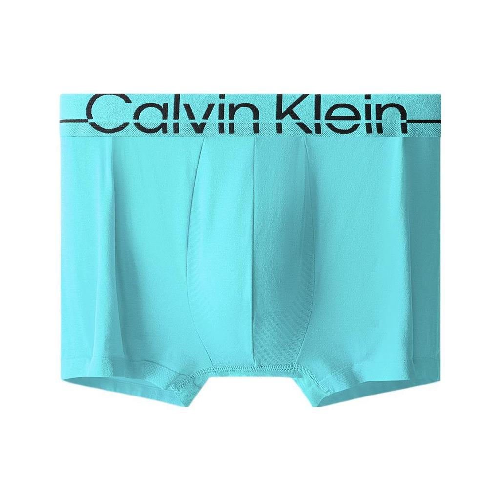 Calvin Klein SS22 Seamless Breathable Lift Floral Boxer Briefs Men underwear Blue NB3031-CSY