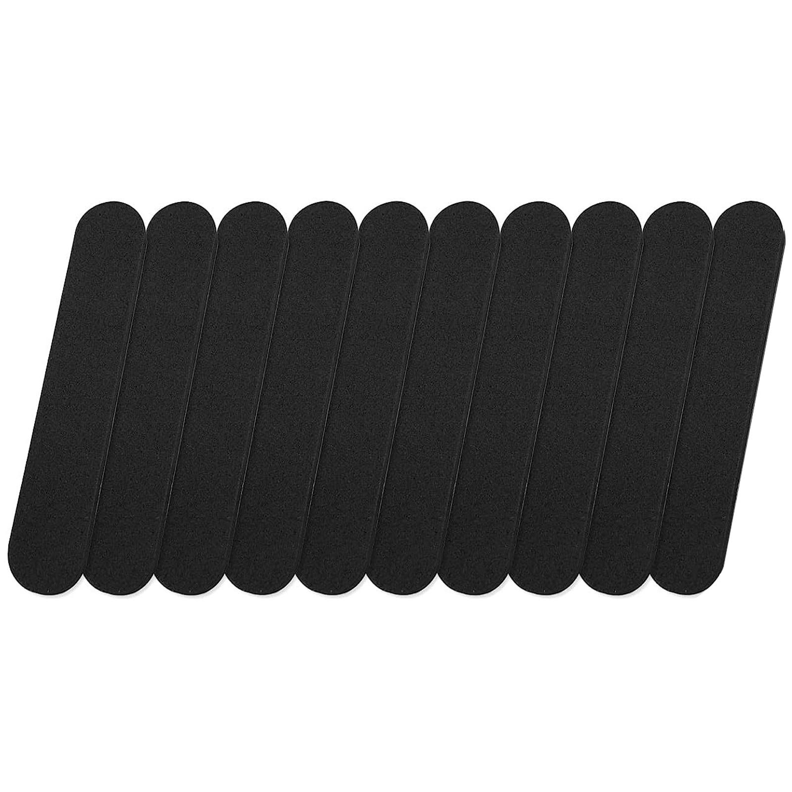 

Summer Hat Sweatband 10pcs Hat Size Reducer Sweat Absorbing Pad Stickers Disposable Cap Soft EVA Hood Liner Insert Pad чёрный