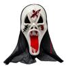 Halloween Cosplay Scary Screaming Ghost Face Mask Npc Funny Prank Scare Headgear For Party Ball Costume Prop Ideal For Halloween