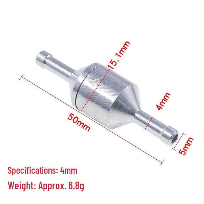 Aluminum Alloy One-Way Check Valve for Fuel Systems (Gas/Diesel)