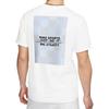 Nike T Shirts Men's White Crew Neck Moderate CQ5347-100