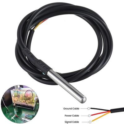 Waterproof DS18B20 Sensor Stainless Steel Digital Thermostat Sensor New Waterproof Sensor