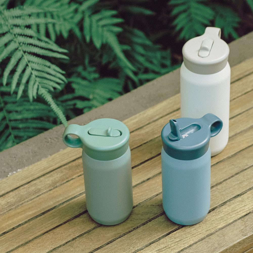 KINTO Play Tumbler with Strap Set, Ash Blue, 480ml, 20348