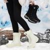 TUINANLE Fashion Snow Boots Women Large Size Cotton Shoes Plush Warm Casual Winter Boots Casual Non Slip Cotton Shoes