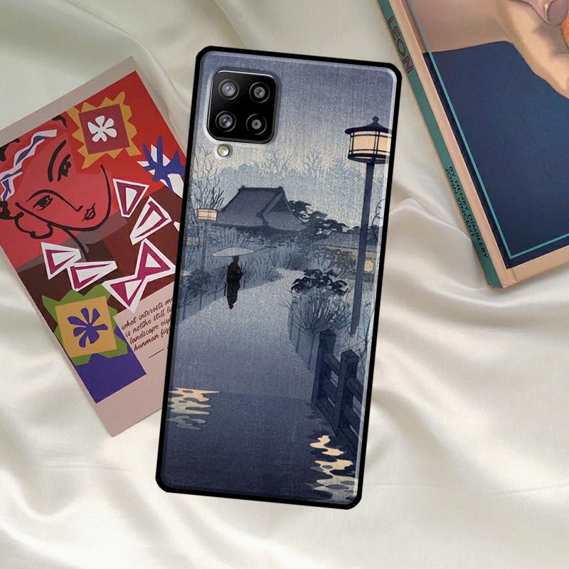 Ukiyo-e Japanese Art Case For Samsung Galaxy A52 A32 A12 A33 A06 A16 A26 A36 A56 A15 A53 A13 A34 A54 A14 A35 A55