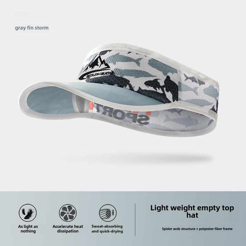 Unisex Quick-Dry Breathable Sunshade Cap for Outdoor Sports & Marathon XMZ241