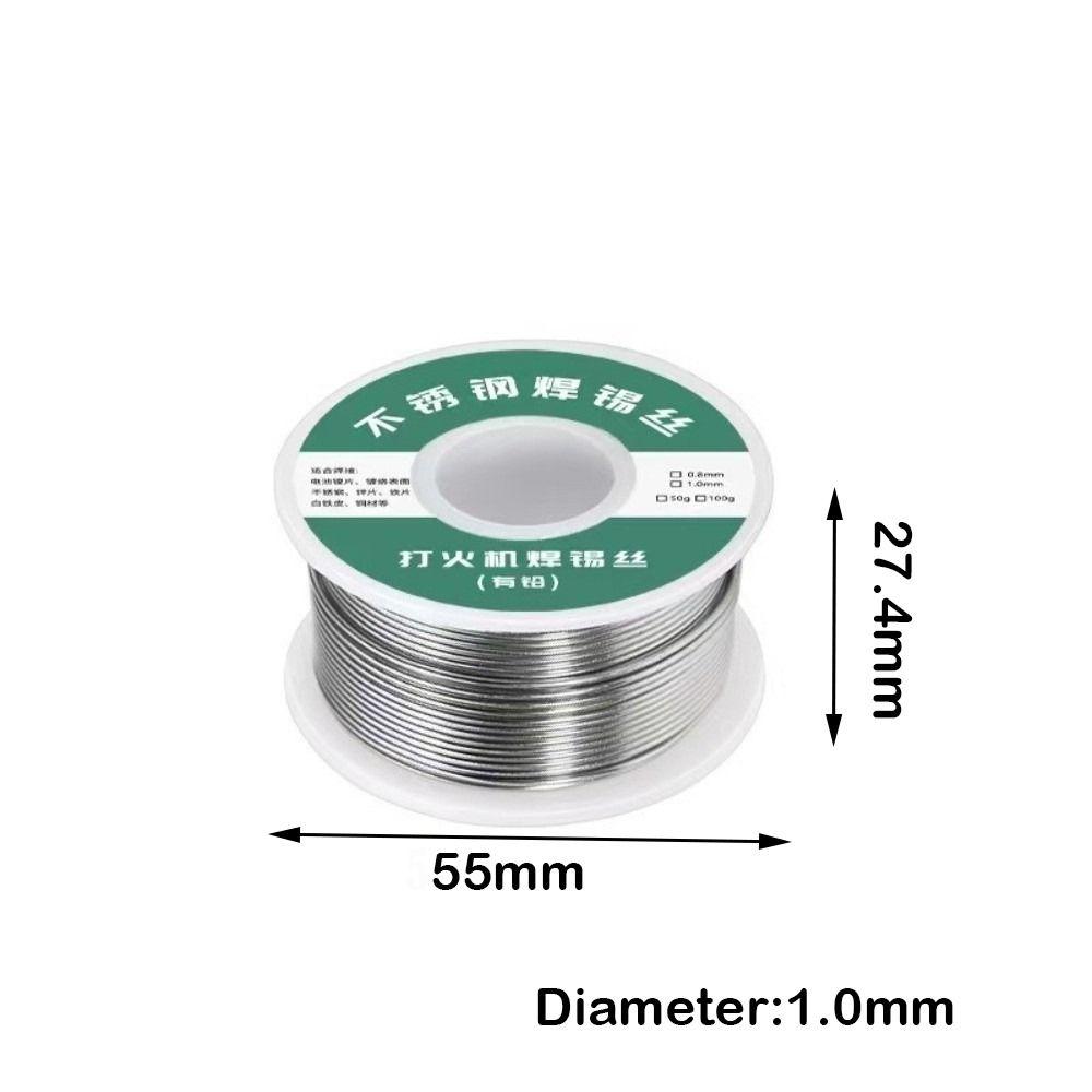 1 Stück Einfache Löt-Silber-Schweißstäbe Silber-Kupfer-Legierung 1,0 mm Lötlitze Leicht schmelzend Hartlötstab Lötstäbe