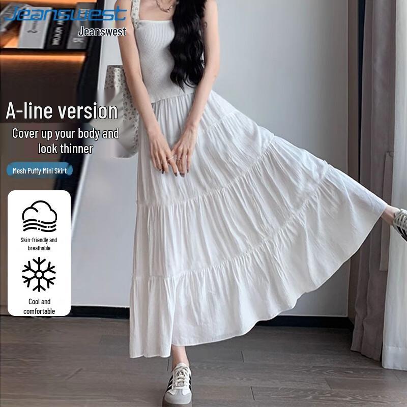 Jeanswest Women s High-Waist Pleated A-Line Maxi Skirt L