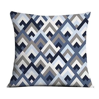 Home Decor Geometric Patterns Digital Print Pillow Covers Pattern Cushion Cover Suitable for Sofa Bedroom Car Pillow Cover