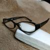 Used COACH CHARLOTTE (769AF) BLACK 001 Sunglasses Signature Pattern
