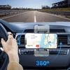 Uniwersalny Uchwyt Samochodowy na Kratkę Wentylacyjną z Głowicą Kulową 17mm, Regulowany Stojak Montażowy do Telefonów Komórkowych, Nawigacji GPS, Tabletów