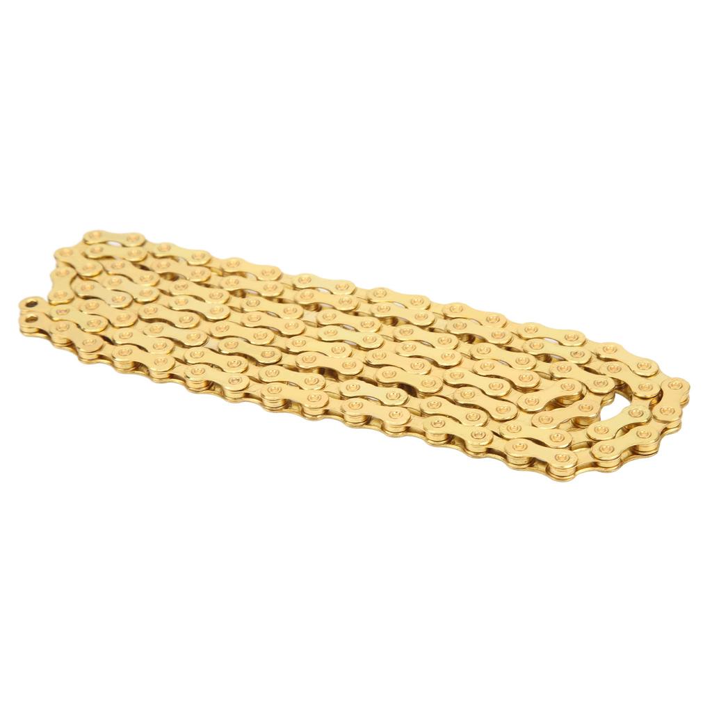 Bike Chain 12 Speed Mountain Road Bike Chain Variable Speed Chain Replacement Parts Gold