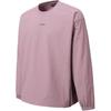 SALOMON Sportstyle Series Round Neck Fashionable Versatile Letter Sweatshirt Men Sweatshirt Pink C25793