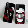 Saw Jigsaw Killer Hhorror Phone Case For Xiaomi Redmi Note 12 Plus 12S 11 11T Pro 5G 11E 11S 4G 10 10S 9 9S 9T 8 8T 7 6 5 Cover