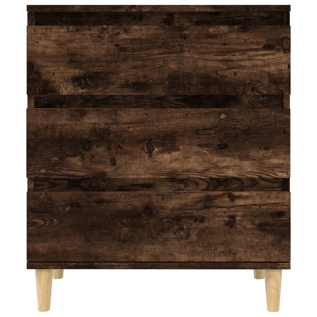 Vidaxl Komoda, Przydymiony Dąb, 60X35X70 Cm, Materiał Drewnopochodny