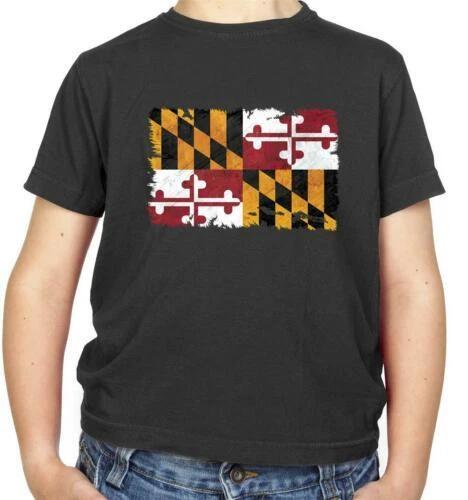 Maryland Flag T-Shirt - Annapolis - USA - State - Travel - - Baltimore 120