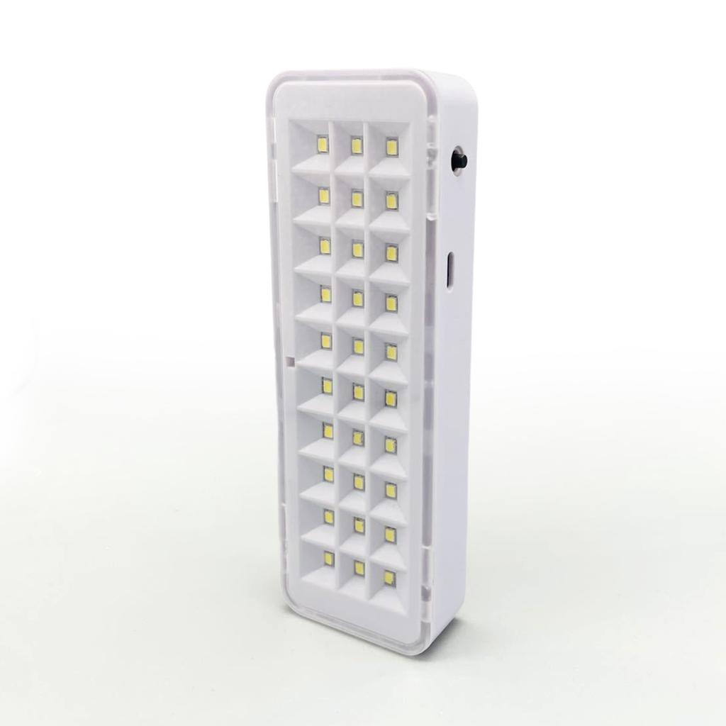 Us/Uk Plug Led Emergency Light Flashing Magnet Work Light Rechargeable For Home Usb 30led Household Portable Three Speed Dimming