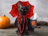 Halloween Cat Vampire Cloak Costume Adjustable Pet Cape Pet Accessories Cowl Outfit Decor for Small to Medium Dogs And Cats
