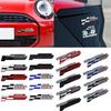 Emblema de Grelha Frontal de Metal Esportivo 3D JCW John Cooper Works Adesivo de Emblema de Porta-malas Traseiro Para Mini Cooper S R56 R59 R60 F56 Countryman Clubman