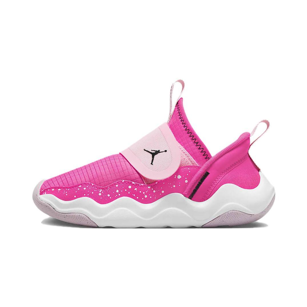 

New Jordan 23 Shock Absorbers Low Top Kids Lifestyle Shoes White Pink Children Aged 3 7 Years Old FD8787-601 35