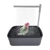 Sistema di Circolazione dell'Acqua Vasca per Uccelli Automatica Doccia Elettrica per Uccelli USB Fontana per Uccelli per Agapornis