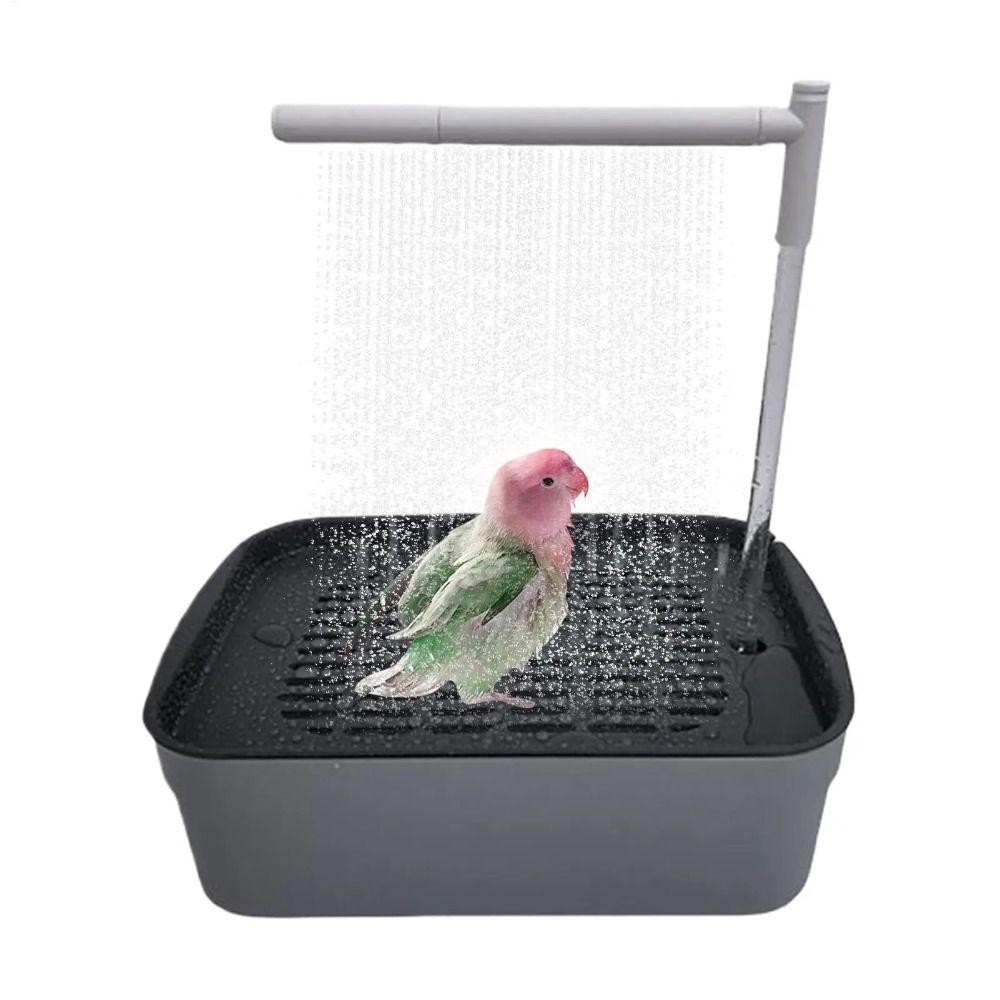 Sistema di Circolazione dell'Acqua Vasca per Uccelli Automatica Doccia Elettrica per Uccelli USB Fontana per Uccelli per Agapornis