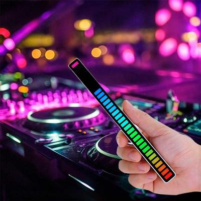 32-Bit-Pickup-Rhythmus-Lichter, Musikpegelanzeige, Sprachsteuerung, Audiospektrum, RGB-LED-Licht