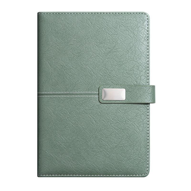 A5 Premium Geschenkset: Personalisierter Geschäftsnotizblock/Besprechungsprotokollant mit individuellem Logo.