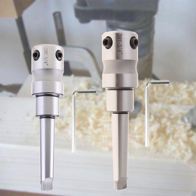 Industrial Tools Annular Cutter Arbor Fauge Annular Cutter Arbor with Morse Taper MT2 for 3/4 Inch Weldon Shank Annular