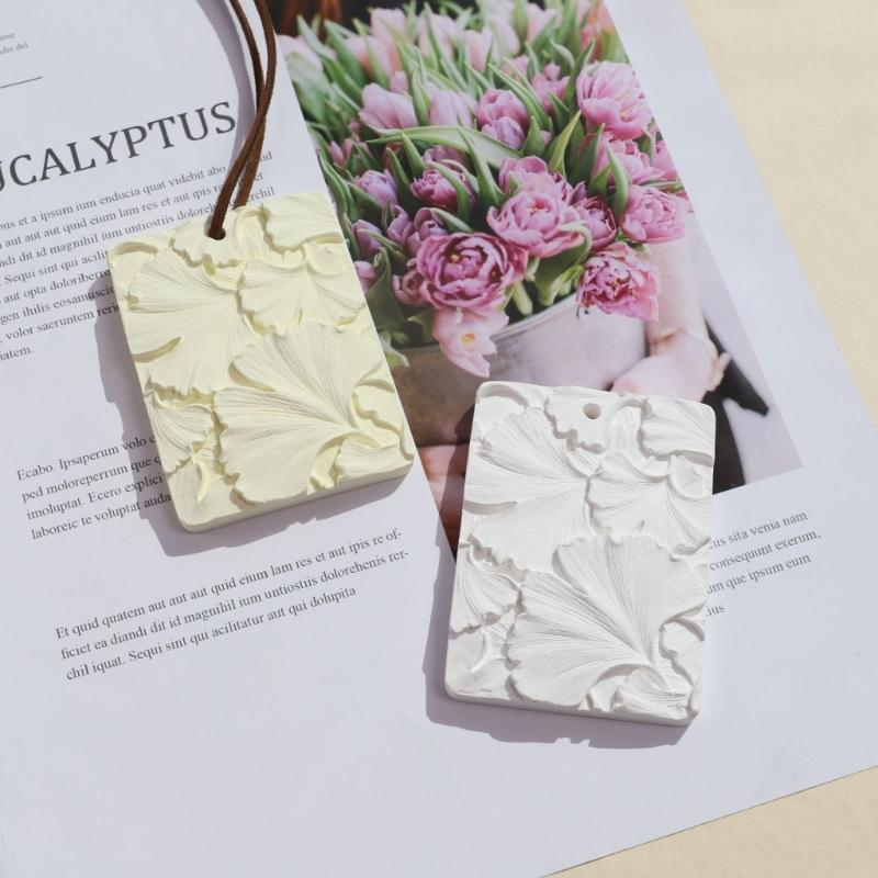 Listing Mold Gypsum Diffuser Stone DIY Mold Silicone Resin Mold Soap Mold Flower Leaf Pendant Making Silicone Mold