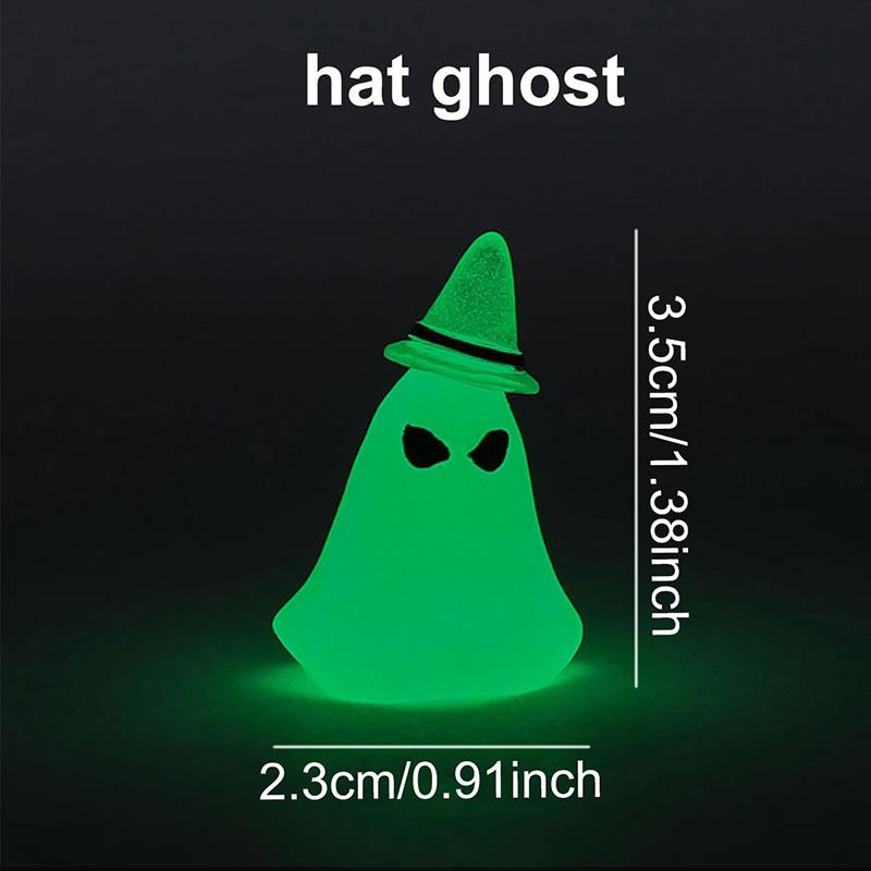 

Halloween Luminous Props Party Favors Gathering Decorations Desktop Ornament Skeleton Bouncing Ball Star Stickers Pendant TMZ